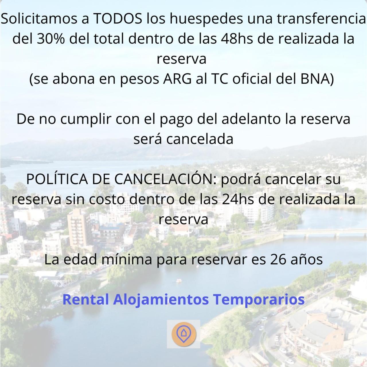 Dpto 2 Personas Con Cochera, Excelente Ubicacion! Apartment